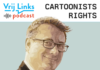 Vrij Links podcast - Cartoonists rights met Terry Anderson